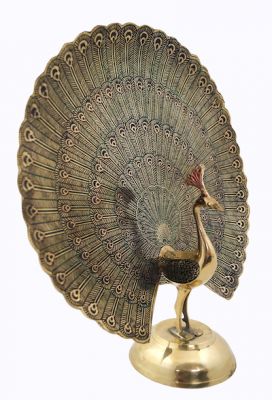 BR 2413 - Brass Large Peacock